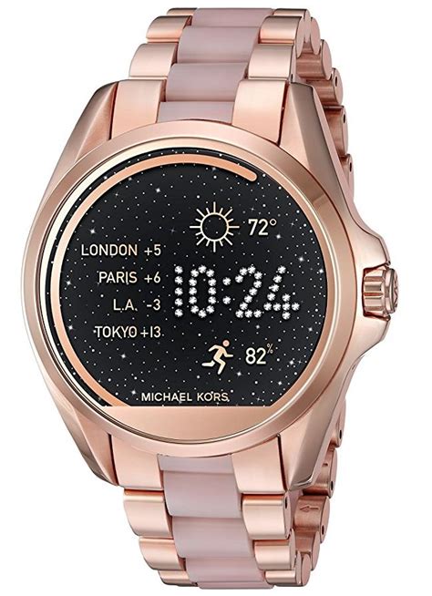 michael kors rose gold bradshaw smartwatch|michael kors access smartwatch bradshaw.